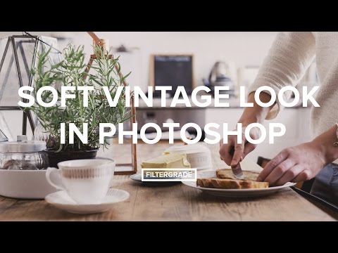 Soft Vintage Look in Adobe Photoshop Tutorial