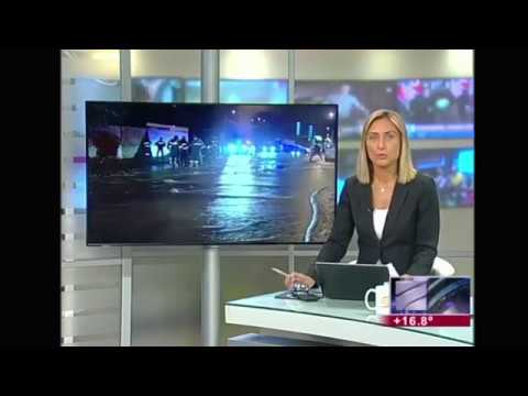 სასწრაფოდ!! თბილისში გუშინ ღამით ძლიერი წყალდიდობის შედეგად დაიტბორა ქალქაის ქუჩები (12 ივნისი 2018)