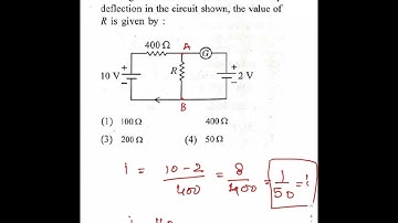 If the galvanometer G does not show any deflection in the circuit shown, the value of R is given by