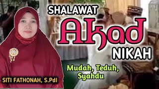SHALAWAT BADAR - Bikin Nangis ( Terharu ) Usai Pernikahan / Wedding | Siti Fathonah