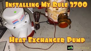 Finally Installing My Rule 3700 HX Pump
