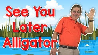 See You Later Alligator | End of the Day Song for Kids | Jack Hartmann Resimi