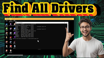 How To Find All Installed Drivers On Your Computer - Simple Steps