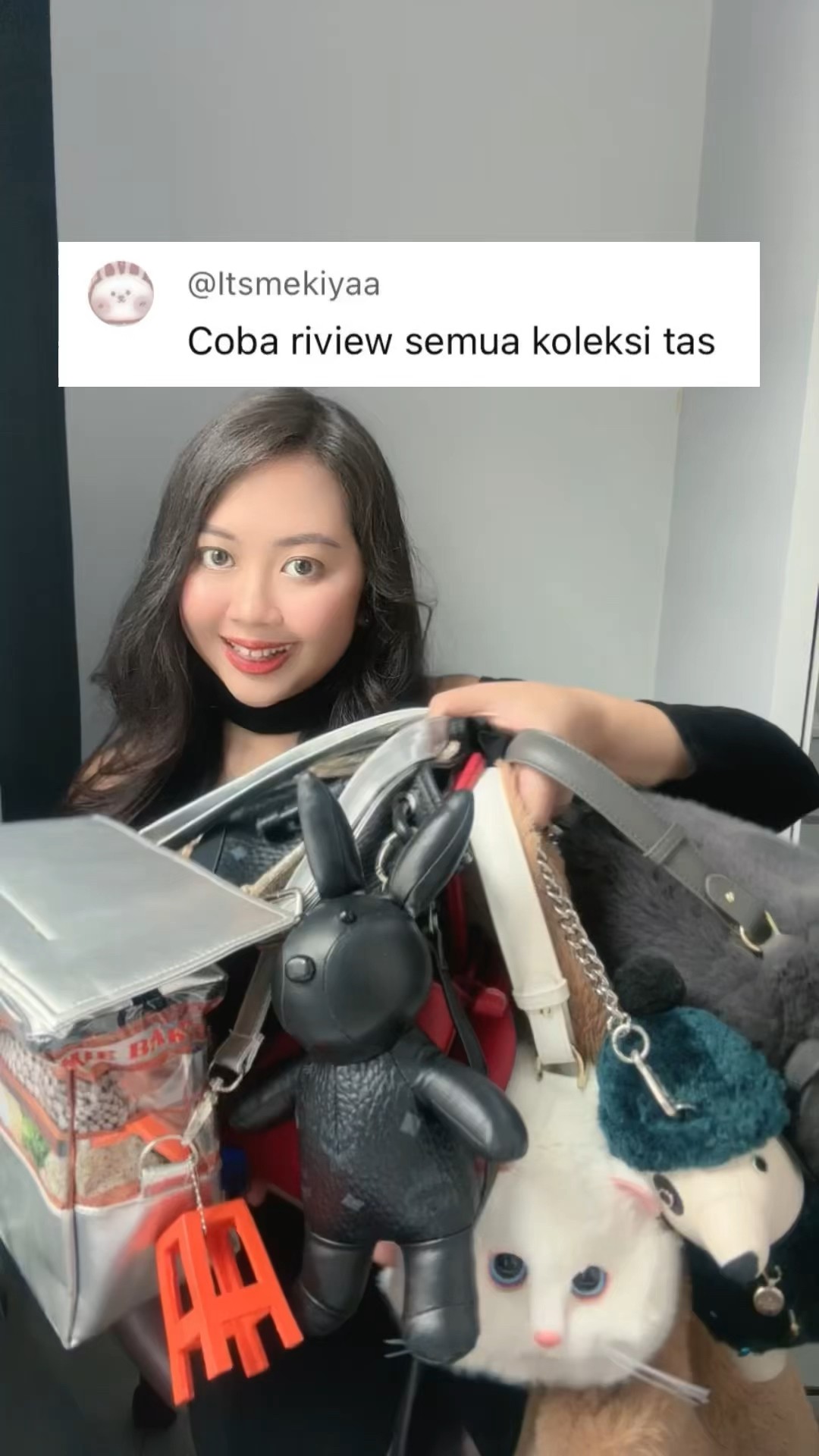 REVIEW KOLEKSI TAS!! WKWK PALING LUCU YANG MANA?? ? | Klara Tania #shorts