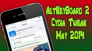 iOS 7 Jailbreak Tweak May 2014: AltKeyBoard 2