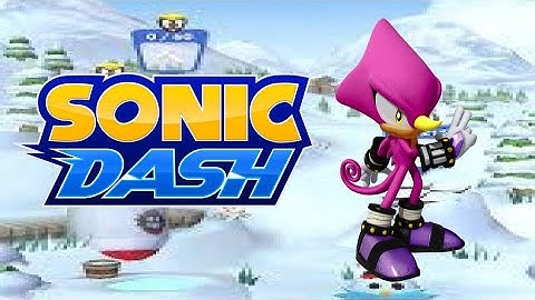 Sonic Dash Espio Gameplay