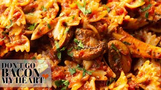 Tomato Mushroom Pasta by Dont Go Bacon My Heart 26,253 views 2 years ago 1 minute