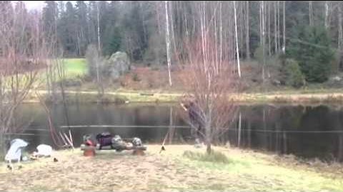 Spey casting 18 ft rod - Gaelforce 80 ft line