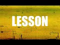 Ledave  lesson lyrics