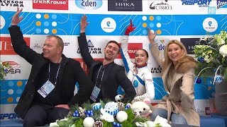 Alina Zagitova Russian 2018 Nationals FS 1 155.44 a