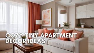 Create a Cozy Tiny Apartment with These Brilliant Space-Saving Decor Ideas