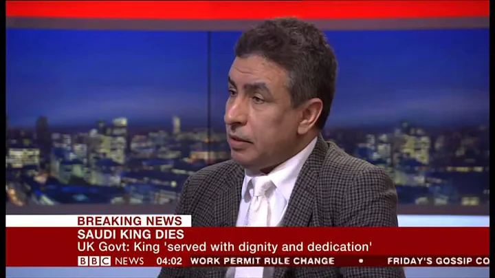 Saad Al Dosari interview on BBC news 22 January 2015