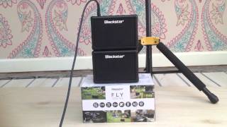 Blackstar Fly 3 Stereo Pack (103 extension cab) amp demo