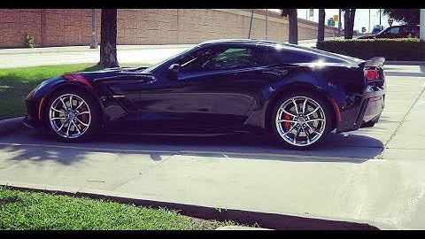 2017 Corvette Grand Sport Launch Control