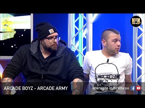 ARCADE BOYZ 🦀 ARCADE ARMY 💿 LIVE SU HIP HOP TV 👊🏻📲