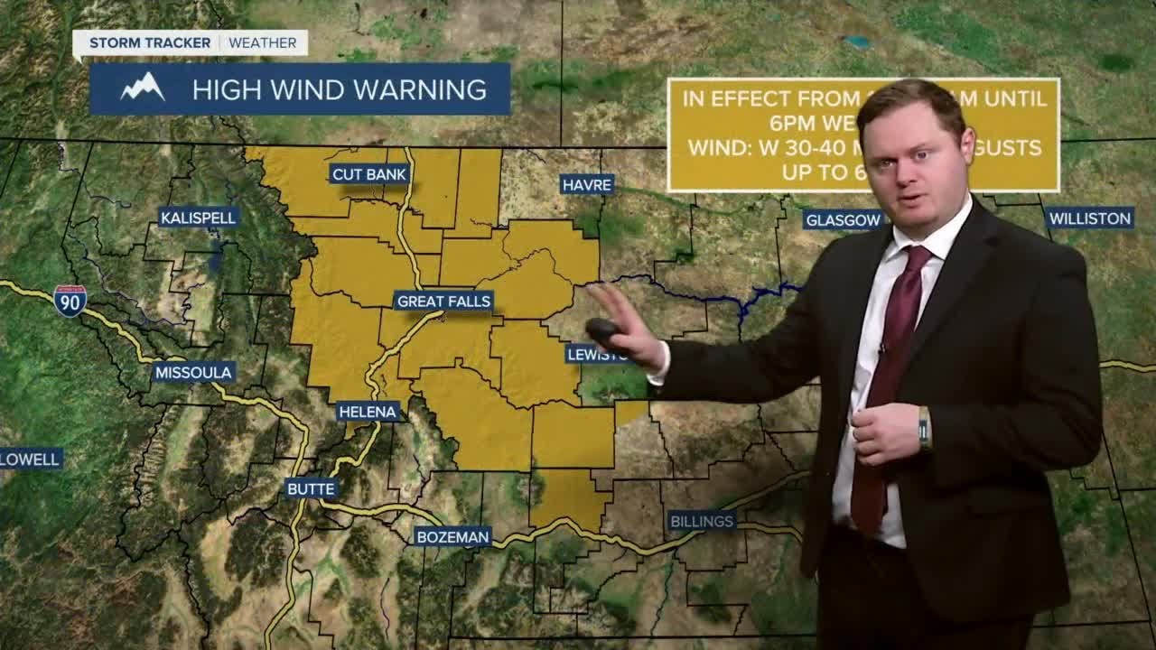 High Wind Warnings in effect until 6 pm Wednesday. - YouTube