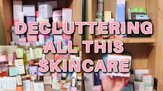 MAJOR SKINCARE DECLUTTER! 50% GONE!