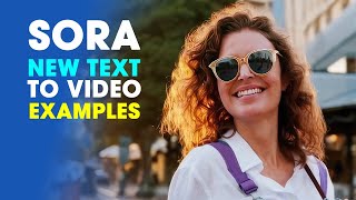 OpenAI Sora Text to Video New Examples | AMAZING!! #sora