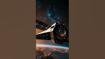 Celestial Satellite Dance: Mesmerizing Space Drift