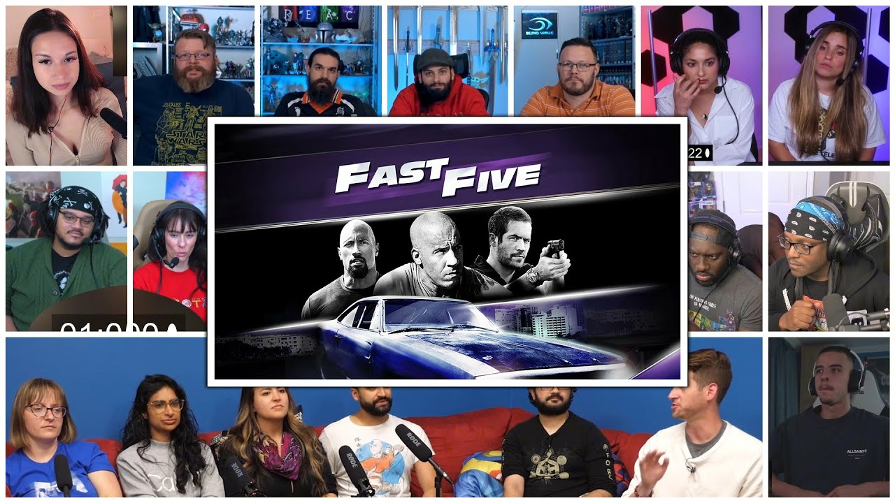 Fast Five (2011) Reaction Mashup