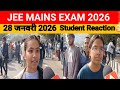 Jeemains exam review 28 jan 2026 today#jeemains review today#jeemains exam analysis today 2026