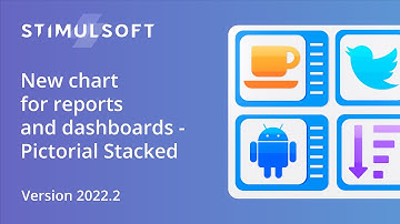 New chart type - Pictorial Stacked in Stimulsoft reporting tool (version 2022.2)