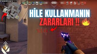 VALORANT HİLE KULLANMANIN ZARARLARI (Hileli Rekabetçi)