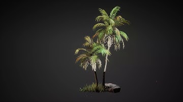 UE4 | Palm Asset Diorama