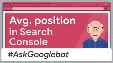 Average Position in Google Search Console