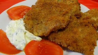Отбивные из грибов вешенок с хрустящей корочкой. Отбивные из грибов вешенок с хрустящей корочкой.