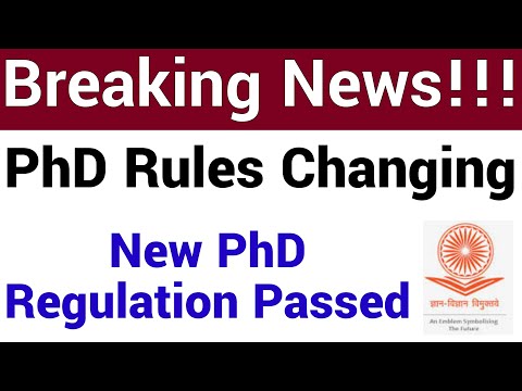 phd new rules 2022