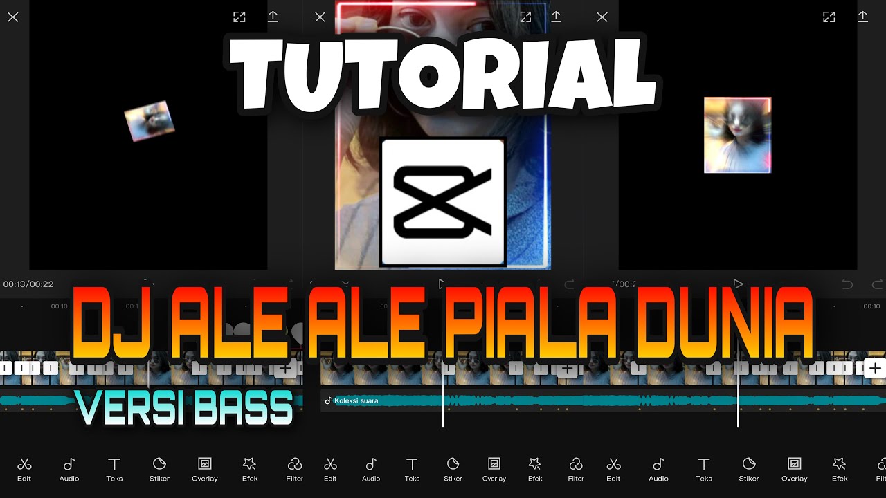 TUTORIAL JEDAG JEDUG CAPCUT LAGU DJ ALE ALE PIALA DUNIA YouTube