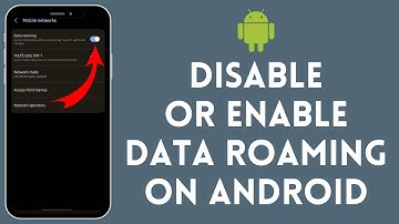 How To Turn ON or Turn OFF Data Roaming On Android (Full Tutorial)