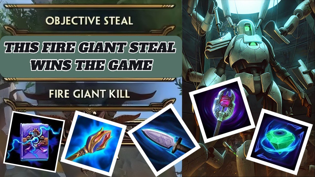 Epic Win with Janus: Fire Giant Steal | MID Master Rank #33