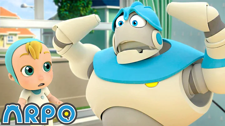 베터리 부족!!! | ・알포 1시간 모아보기・시즌 5・재미있는 어린이 만화 모음!・로봇알포 Arpo The Robot