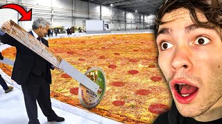 La Plus Grande PIZZA du MONDE !