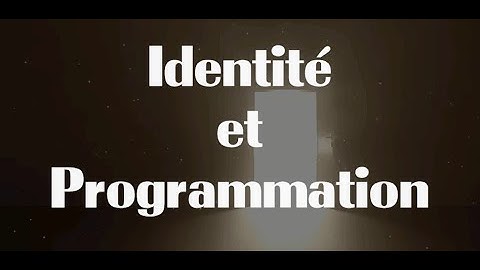 Supramental-Identité et Programmation Charles Sabourin consultant en psychologie vibratoire