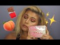 GRWM ft Too Faced Just Peachy Mattes🍑