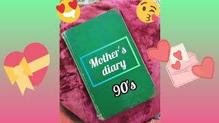 Mother's diary first video ❤️