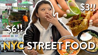 Best NYC FOOD TRUCKS \& FOOD CARTS 🌯! New York Street Food Pt. 2 🍕