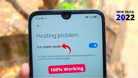 Enable Ice Cream Mode & Fix Phone Heating Problem Permanently | phone Heating Problem |Heating Issue