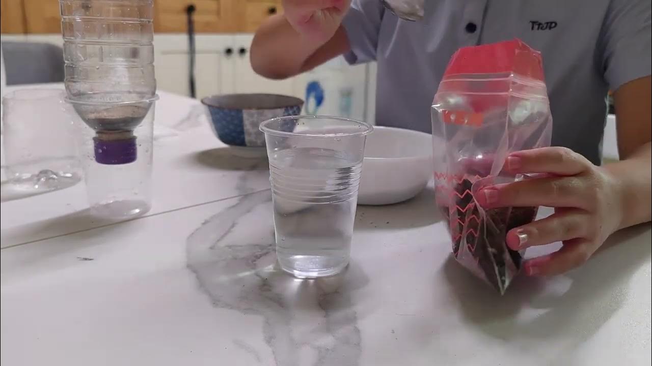 Water Filter Experiment YouTube