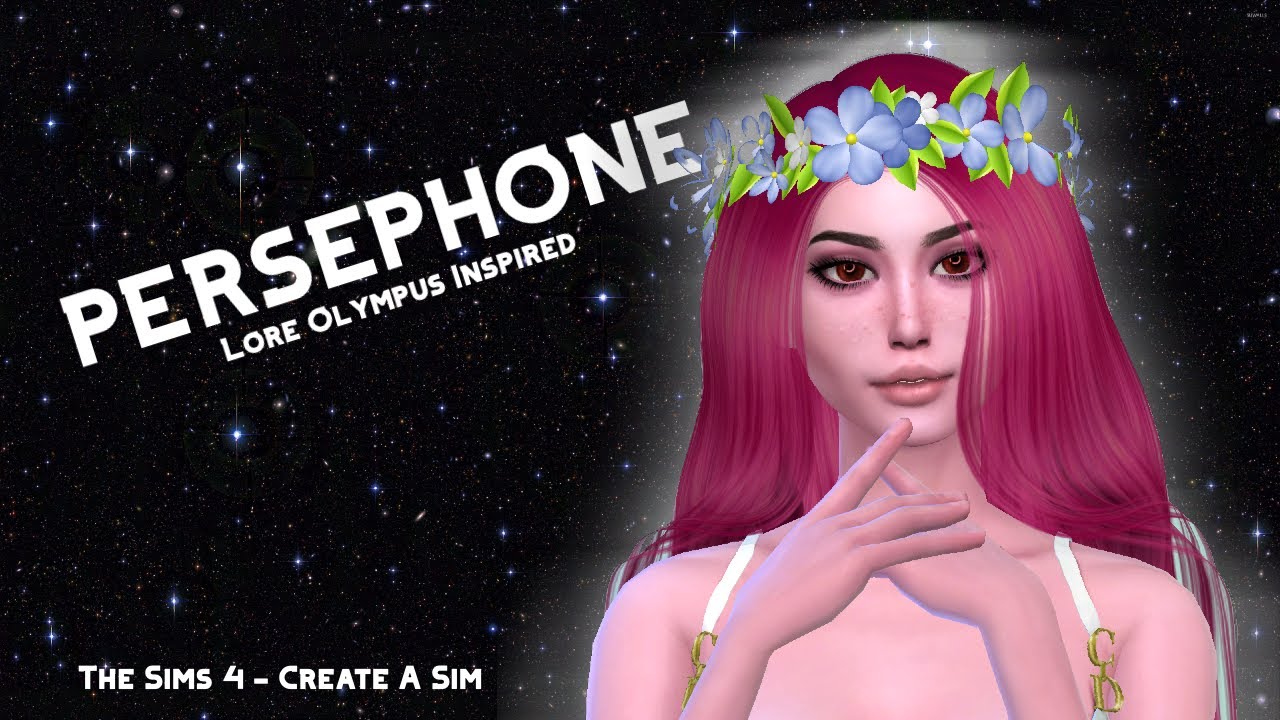 Persephone - The Sims 4 Create A Sim || PurpleSimz