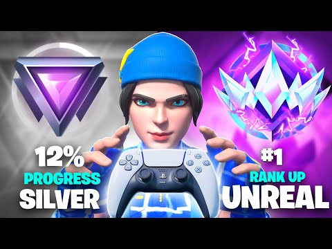 Silver to Unreal Solo Console Ranked Speedrun (Fortnite Zero Build)