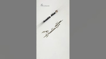 Eagle 🦅 Signature | Signature Design | Signature Ideas | Anaabia Afsar  Signature Style #signature