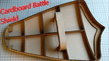 How to make a DIY Cardboard Battle Shield