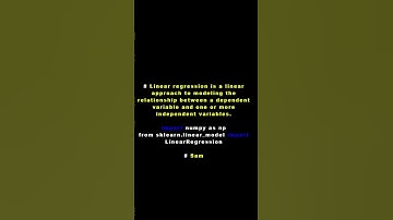 Linear Regression with Python in 17 Seconds #shorts #algorithm #dsa #fundamental #python