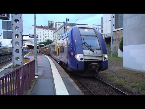 Vertrek SNCF Z 24500 (Ter MetroLOR) 335 van Gare Nancy-Ville