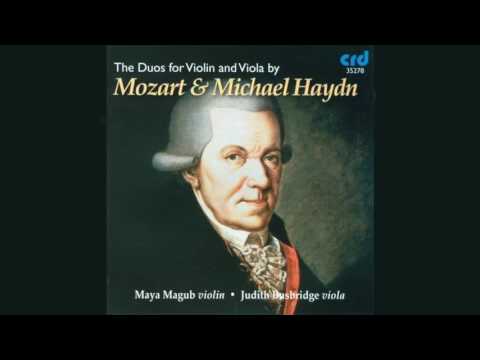 Michael Haydn: Duo In F, P  129: II  Adagio - Maya Magub and Judith Busbridge