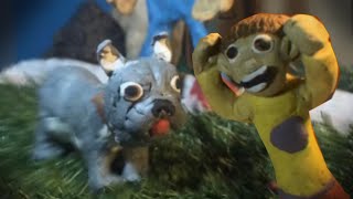Can I pet that DAWG! ||claymation by Toasty||